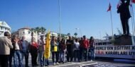 Muğla'da zorunlu din dersi protestosu