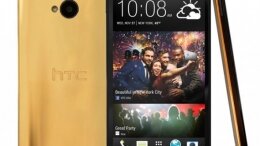 24 ayar altın HTC One görücüye çıktı