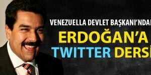  Venezuella devlet Başkanı'ndan Erdoğan'a ders!