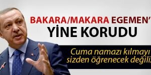  Erdoğan'dan tuhaf 'Cuma Namazı' ve 'AYM' çıkışı