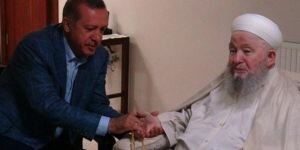 Erdoğan'dan Mahmut Ustaosmanoğlu'na ziyaret