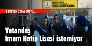 Vatandaş İmam Hatip Lisesi istemiyor