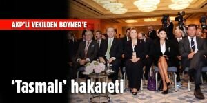 AKP'li Saral'dan Boyner'e 'Tasmalı' hakareti