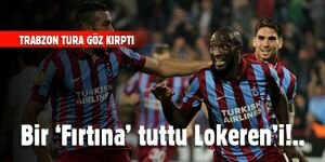 Bir 'Fırtına' tuttu Lokeren'i!..