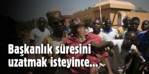 Burkina Faso'da devlet Başkanı, başkanlık süresini uzatmak isteyince ülke karıştı