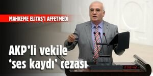 AKP'li vekile ilk ses kaydı cezası!