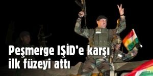 Peşmerge IŞİD'e karşı ilk füzeyi fırlattı