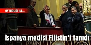 İspanya Meclisi, Filistin devletini oybirliğiyle tanıdı