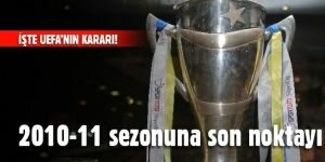 UEFA Müfettiş raporu 2010-11 sezonuna son noktayı koydu