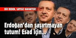 Bir beden, sayısız karakter! Erdoğan'dan şaşırtmayan tutum!