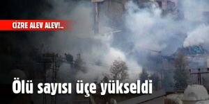 Cizre'de ölü sayısı üçe yükseldi!