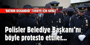 ABD’de polislerden protesto