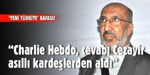 Dilipak: Charlie Hebdo, cevabı Cezayir asıllı kardeşlerden aldı!