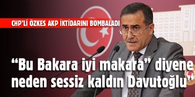 “Bu Bakara iyi makara” diyene neden sessiz kaldın Davutoğlu!