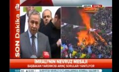 Bülent Arınç Erdoğan'ı eleştirince A haber yayını kesti