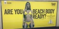 'Plaj vücudu' reklamına tepki yağdı!