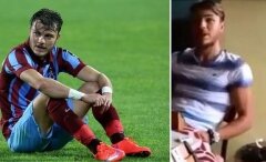 Trabzonsporlu Yusuf'un olay görüntüleri