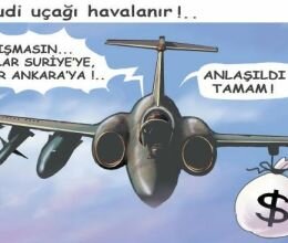Suudi uçağı - Musa Kart/Cumhuriyet Gazetesi